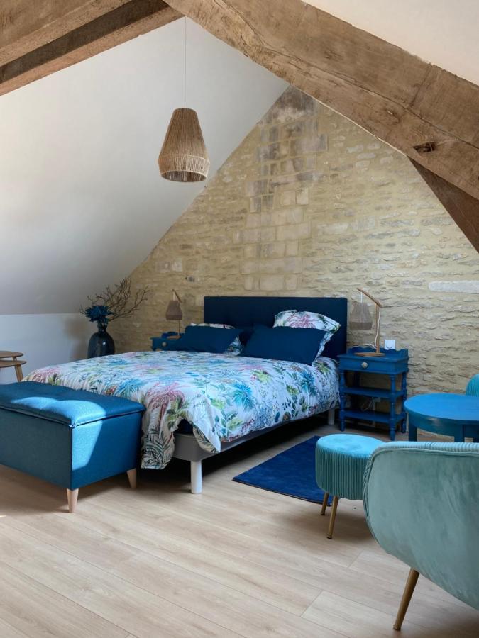 Charmante Maison Du XVIII En Pierre Renovee Colleville-Montgomery Eksteriør bilde
